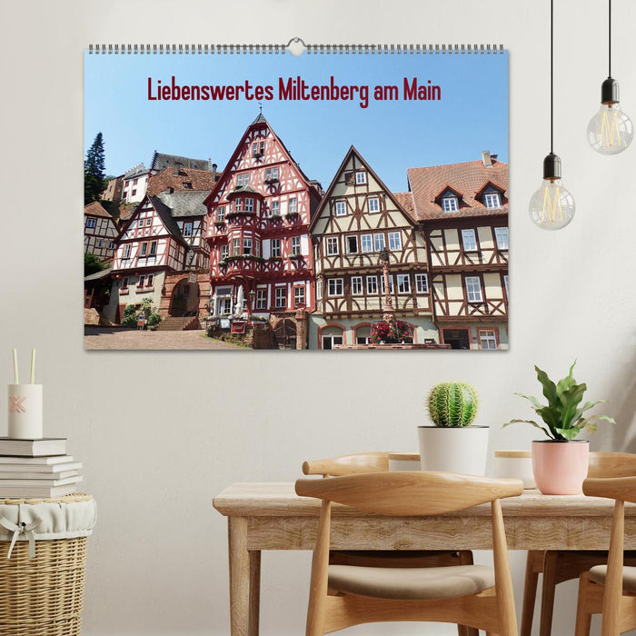 Liebenswertes Miltenberg am Main (CALVENDO Wandkalender 2024)