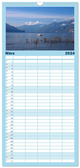 Bodensee (CALVENDO Familienplaner 2024)