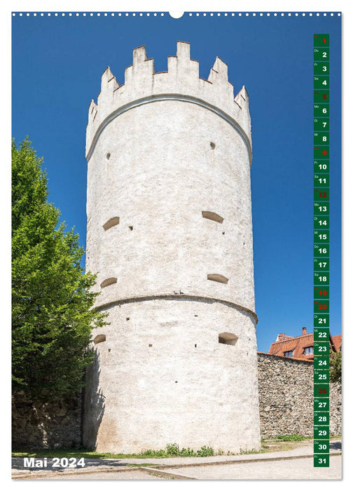 Ravensburg, Stadt der Türme (CALVENDO Wandkalender 2024)