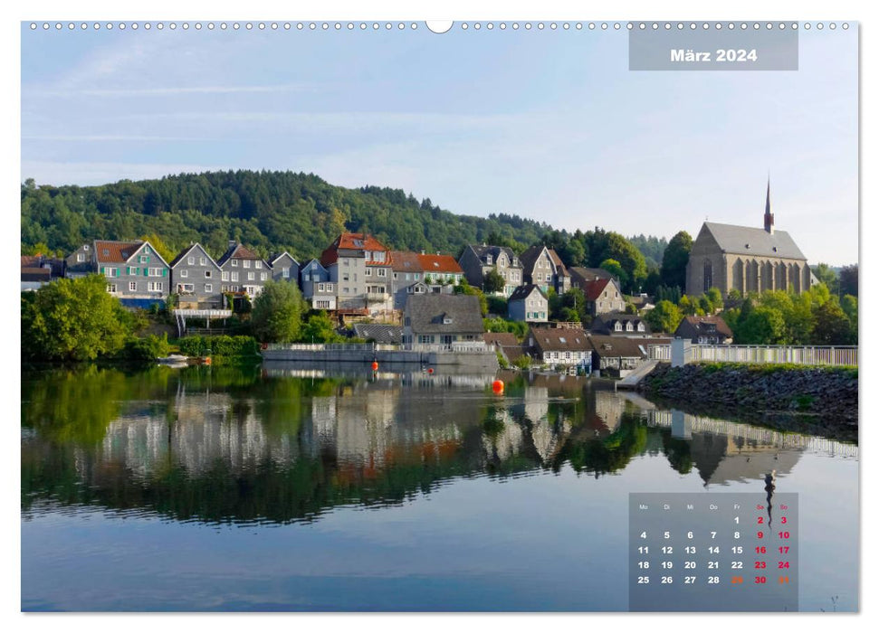 Picture sheet Bergisches Land (CALVENDO Premium Wall Calendar 2024) 