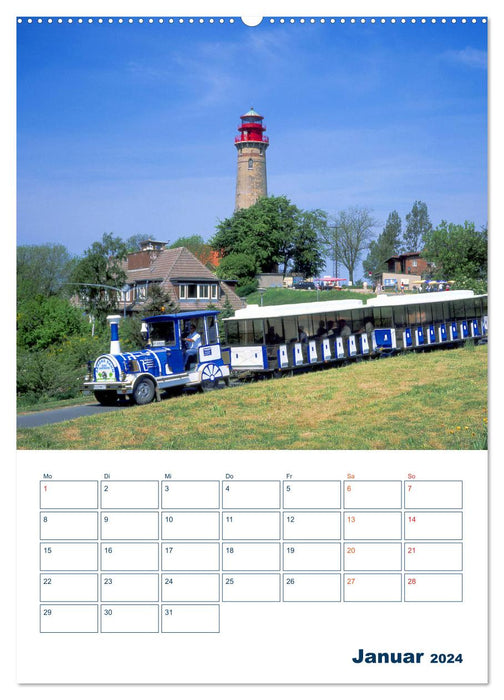 Urlaubsparadies Mecklenburg-Vorpommern (CALVENDO Premium Wandkalender 2024)