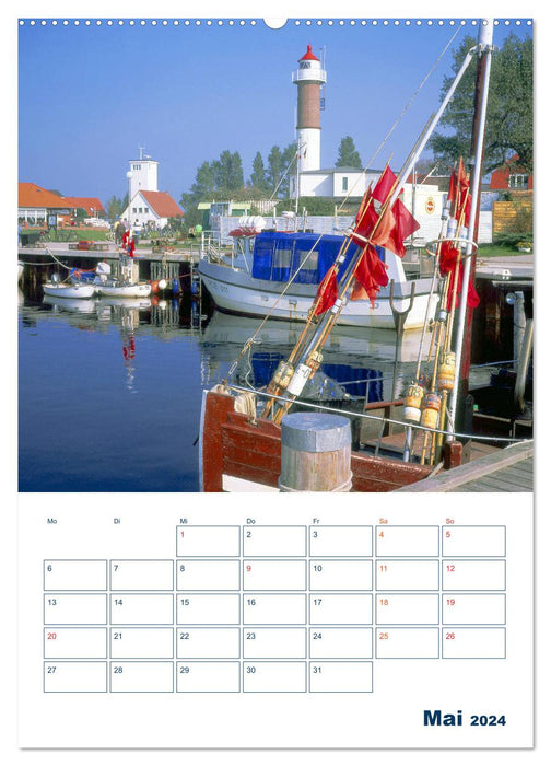 Holiday paradise Mecklenburg-Western Pomerania (CALVENDO Premium Wall Calendar 2024) 