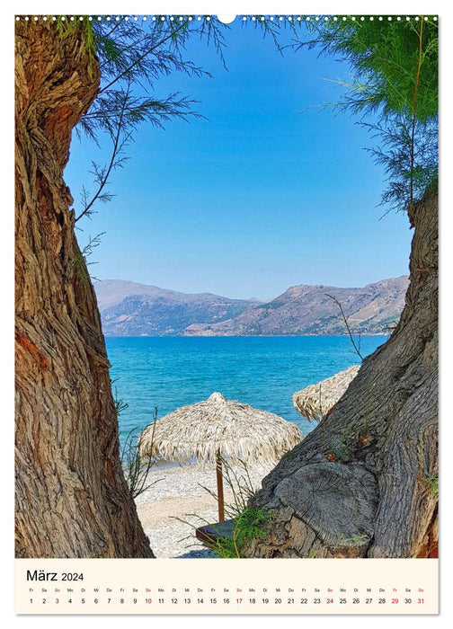 Inselidylle Kreta (CALVENDO Premium Wandkalender 2024)