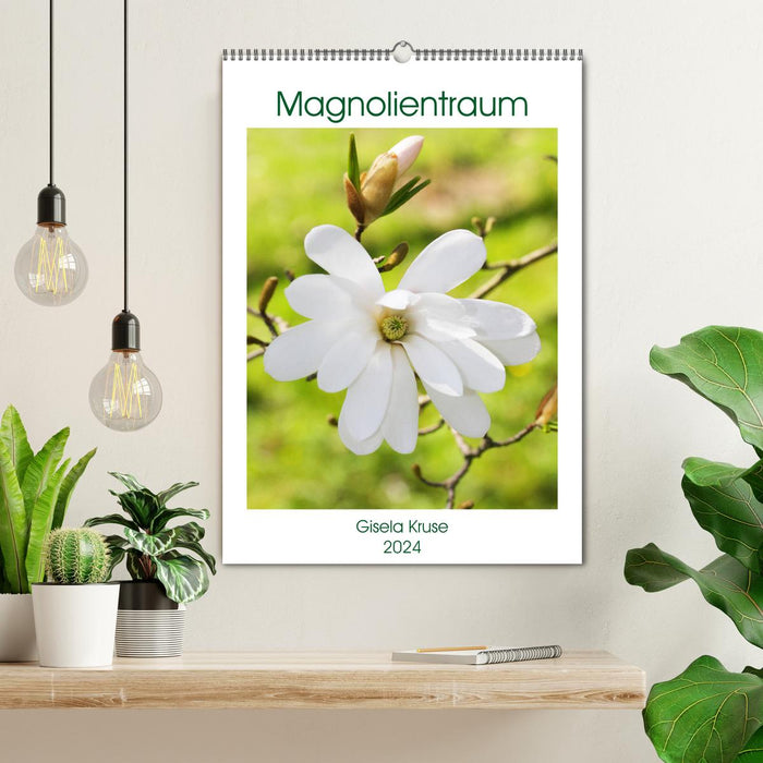 Magnolientraum (CALVENDO Wandkalender 2024)