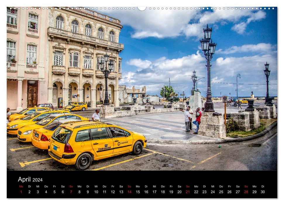 Havanna o la la (CALVENDO Premium Wandkalender 2024)