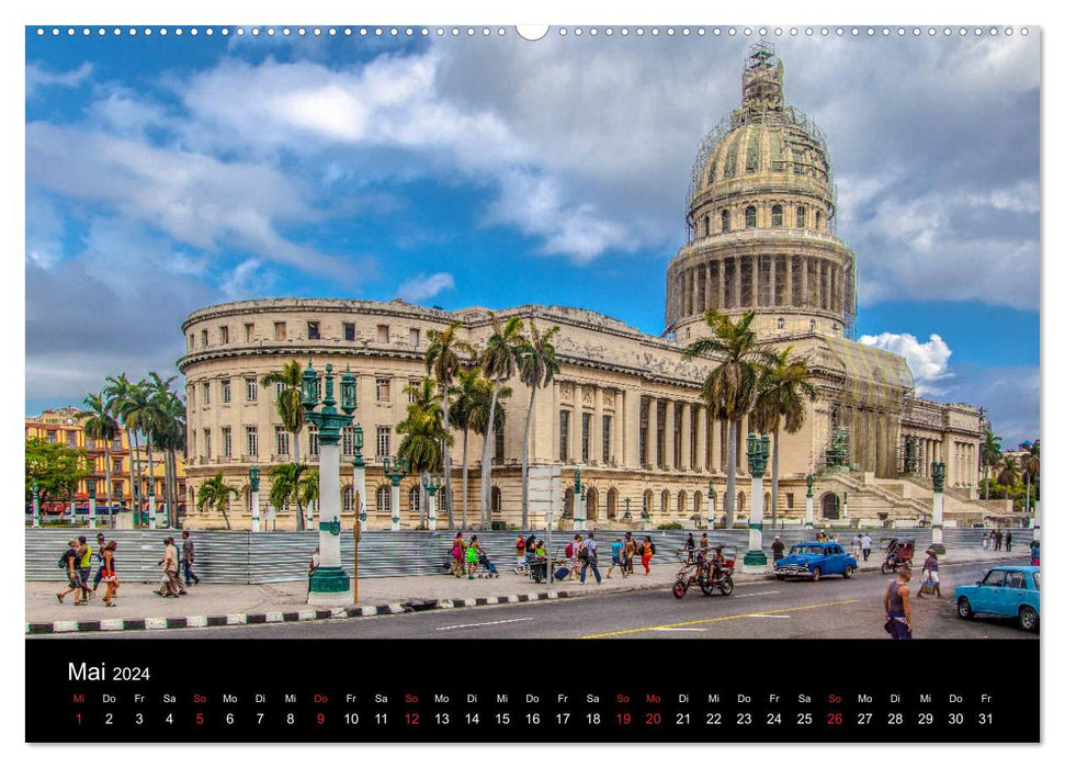 Havanna o la la (CALVENDO Premium Wandkalender 2024)