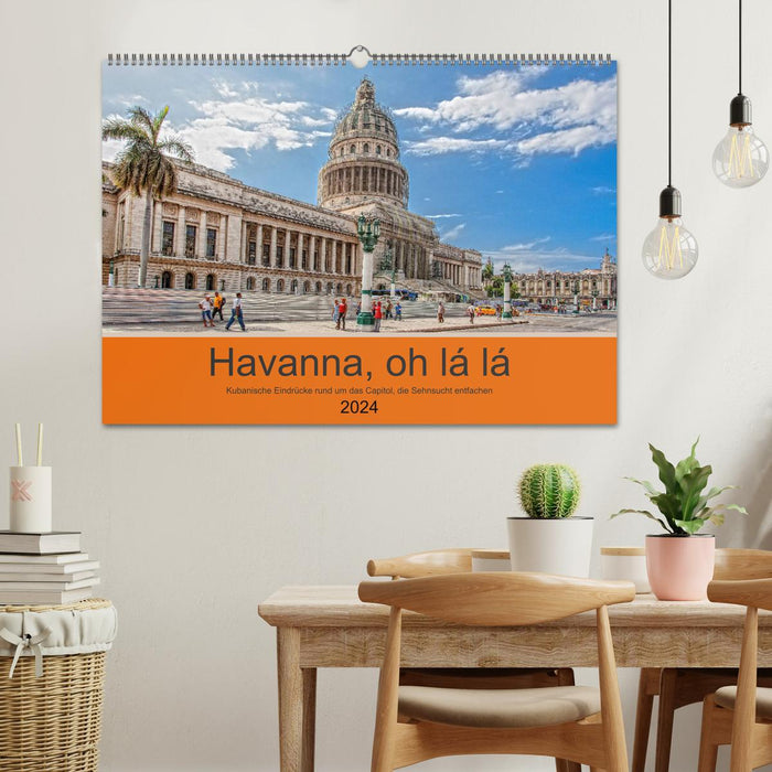 Havanna o la la (CALVENDO Wandkalender 2024)