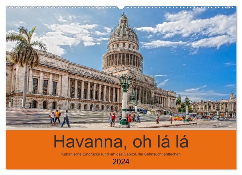 Havanna o la la (CALVENDO Wandkalender 2024)