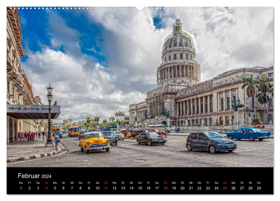 Havanna o la la (CALVENDO Wandkalender 2024)