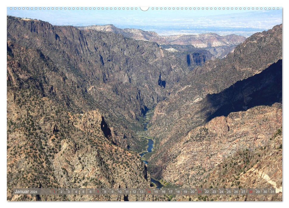 COLORADO Berge, Minen und Ruinen (CALVENDO Wandkalender 2024)