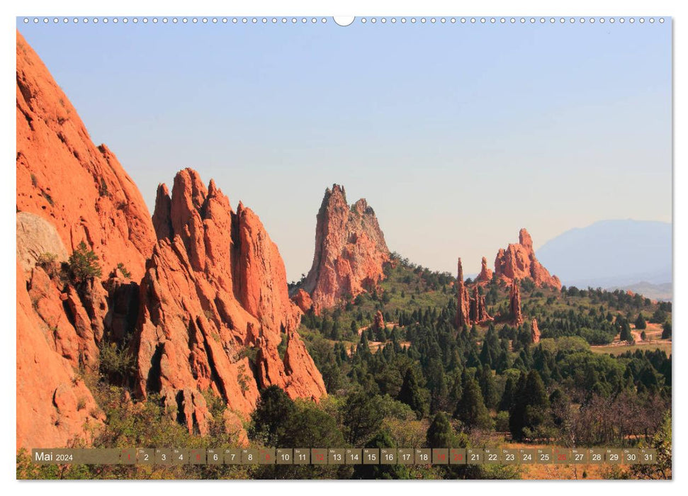 COLORADO Berge, Minen und Ruinen (CALVENDO Wandkalender 2024)