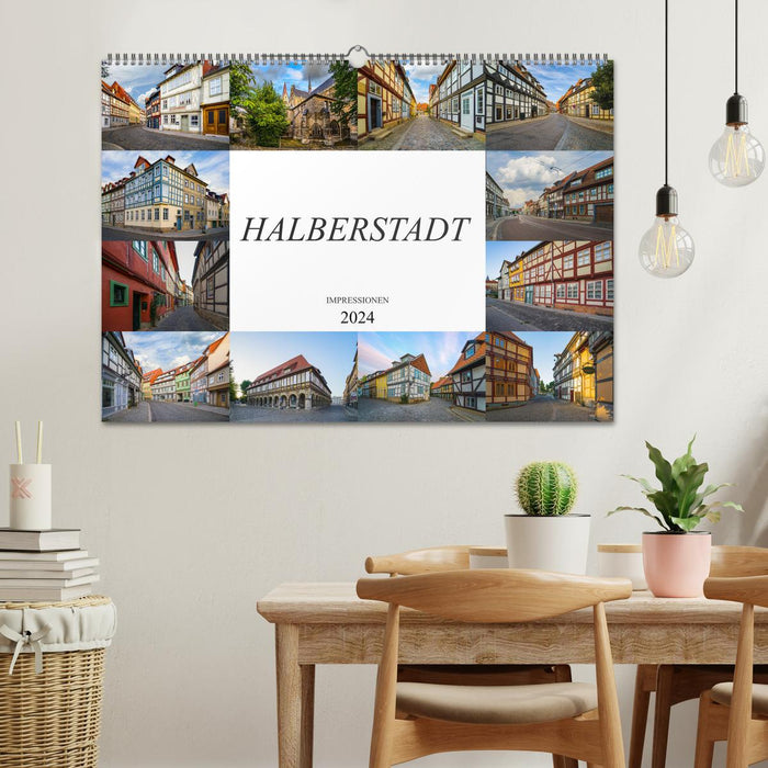 Impressions Halberstadt (calendrier mural CALVENDO 2024) 