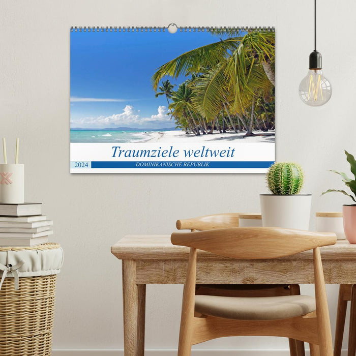 Traumziele weltweit - Dominikanische Republik (CALVENDO Wandkalender 2024)