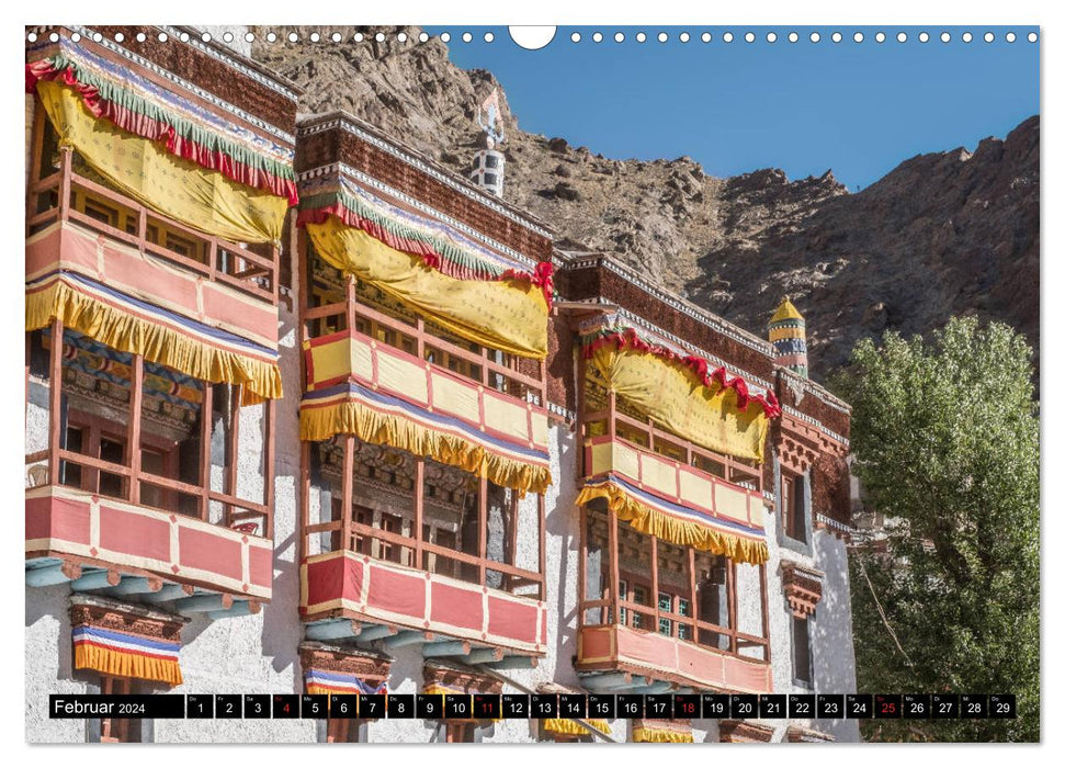 Ladakh - Buddhistische Klöster (CALVENDO Wandkalender 2024)