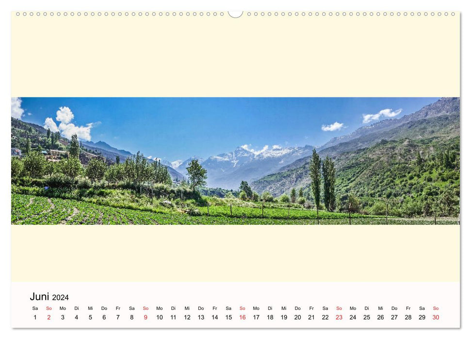 Ladakh - Landschaftspanoramen (CALVENDO Premium Wandkalender 2024)