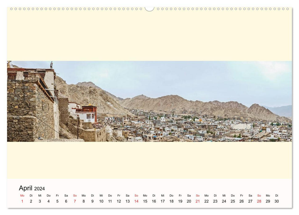 Ladakh - panoramas de paysages (Calendrier mural CALVENDO 2024) 