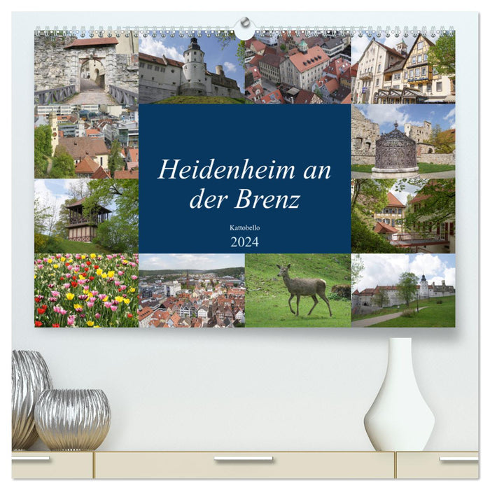Heidenheim an der Brenz (Calvendo Premium Calendrier mural 2024)