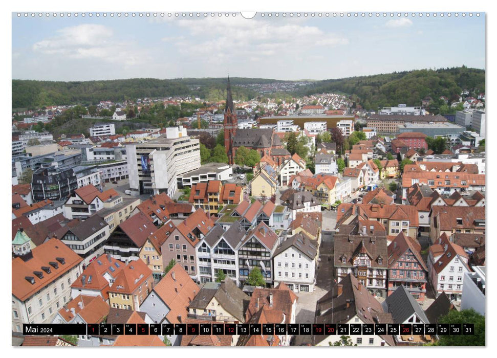 Heidenheim an der Brenz (Calvendo Premium Calendrier mural 2024)