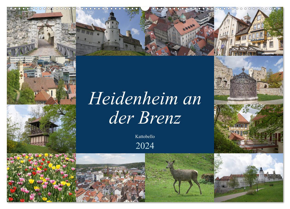 Heidenheim an der Brenz (CALVENDO Wandkalender 2024)