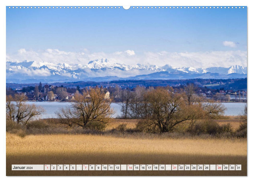 Auszeit Bodensee (CALVENDO Premium Wandkalender 2024)