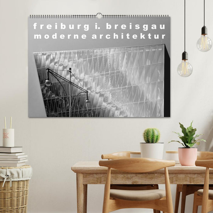 Fribourg I. Architecture moderne du Breisgau (calendrier mural CALVENDO 2024) 