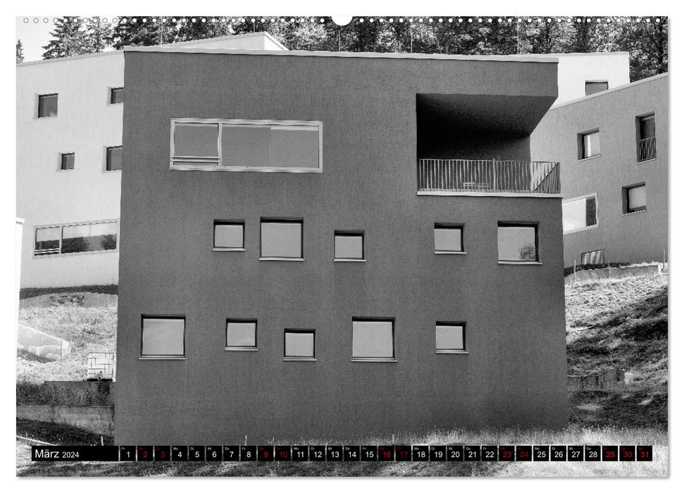 freiburg i. breisgau moderne architektur (CALVENDO Wandkalender 2024)
