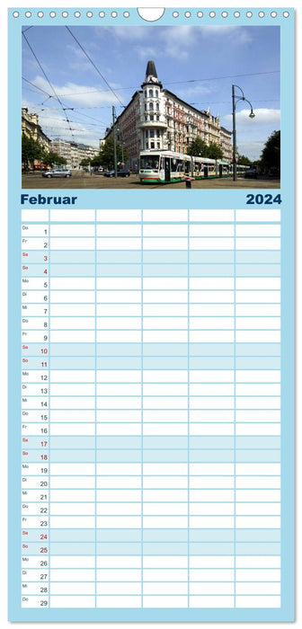 Magdeburg und Umgebung 2024 (CALVENDO Familienplaner 2024)