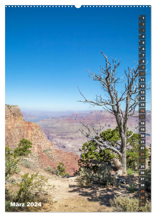 GRAND CANYON Imposante Aussichten (CALVENDO Premium Wandkalender 2024)