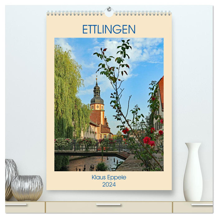 ETTLINGEN (Calendrier mural CALVENDO Premium 2024) 