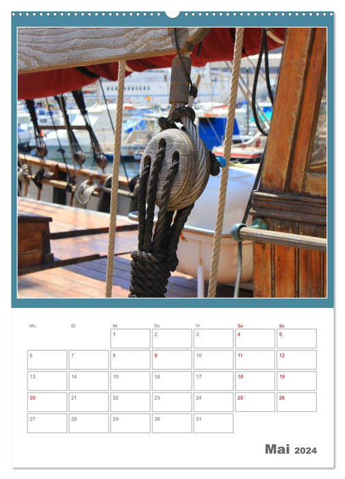 Pur maritim (CALVENDO Premium Wandkalender 2024)