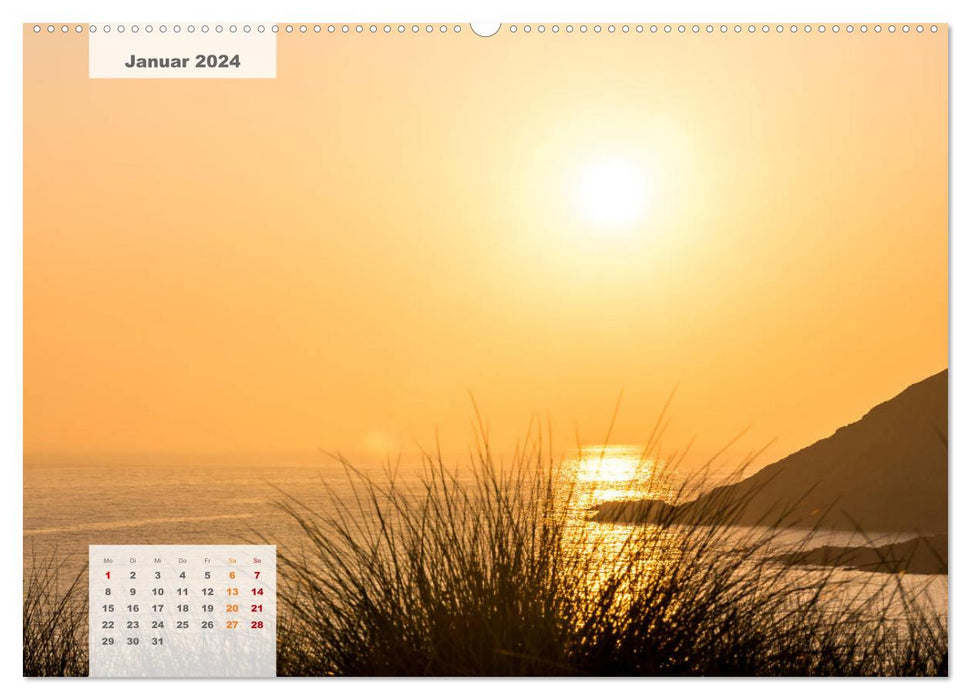 Bretagne - Küste im Licht (CALVENDO Wandkalender 2024)