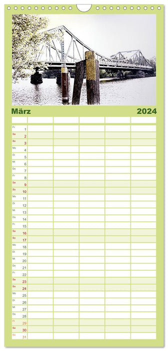 Potsdam Kalender (CALVENDO Familienplaner 2024)