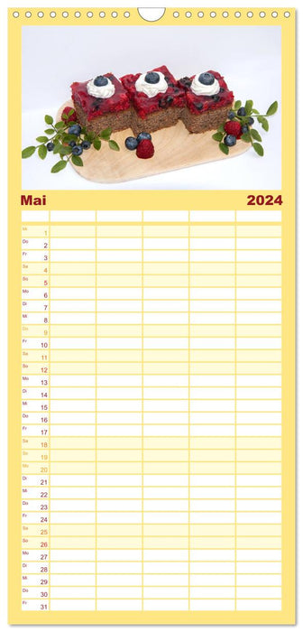 Bonbons de la boulangerie complète (Planificateur familial CALVENDO 2024) 
