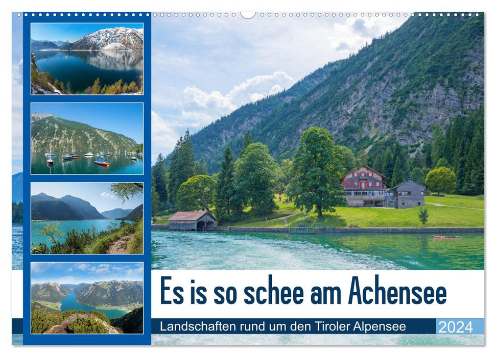 Es is so schee am Achensee 2024 (CALVENDO Wandkalender 2024)