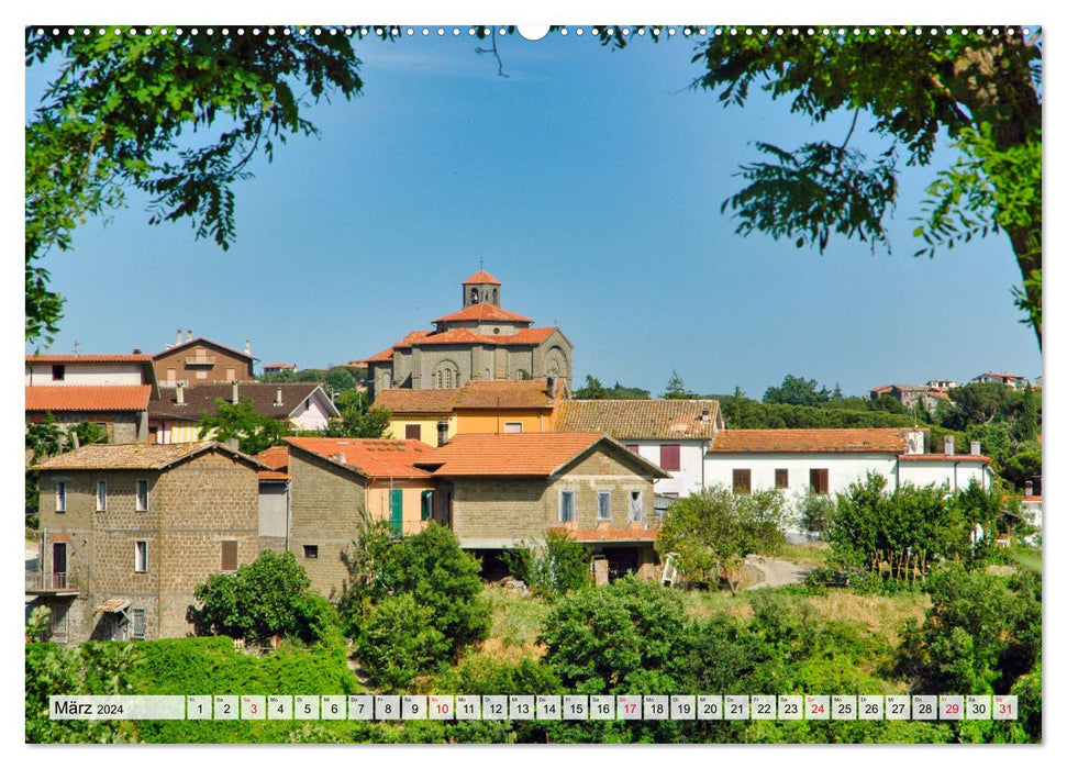 Bolsenasee Smaragd im Latium (CALVENDO Premium Wandkalender 2024)