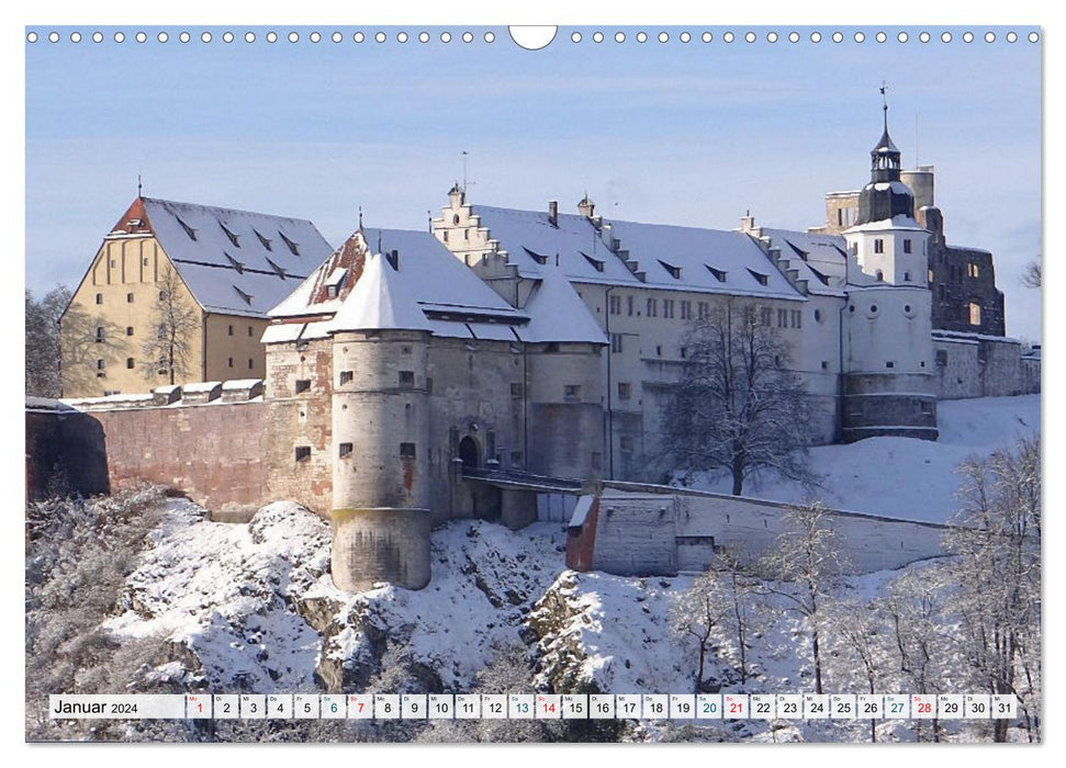 Autour de Göppingen (Calendrier mural CALVENDO 2024) 