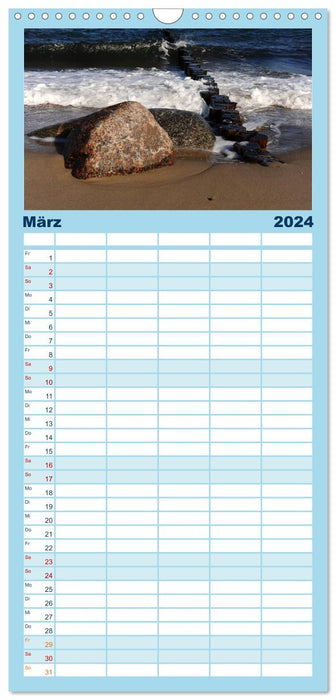 Kühlungsborn (Planificateur familial CALVENDO 2024) 