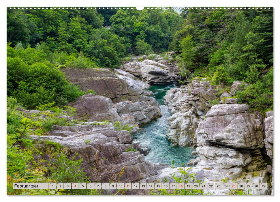 Ticino romantico (CALVENDO Wandkalender 2024)