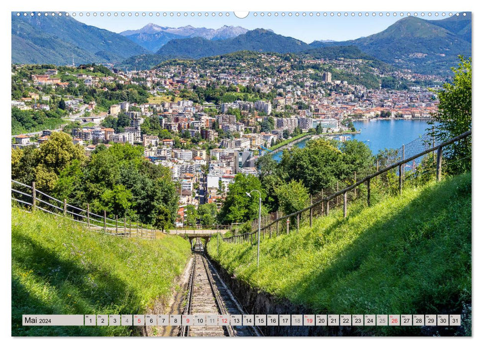 Ticino romantico (CALVENDO Wandkalender 2024)