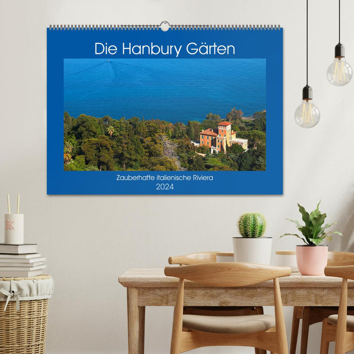 Zauberhafte Riviera - Die Hanbury Gärten (CALVENDO Wandkalender 2024)