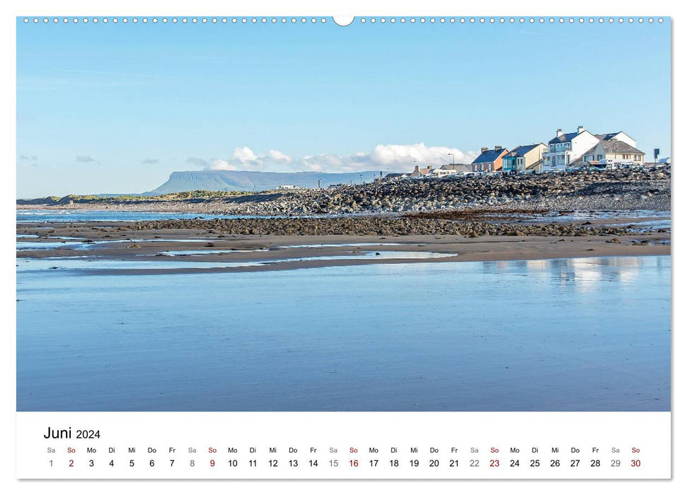 Le nord-ouest sauvage de l'Irlande, entre Galway et le phare de Fanad Head (Calvendo Premium Wall Calendar 2024) 