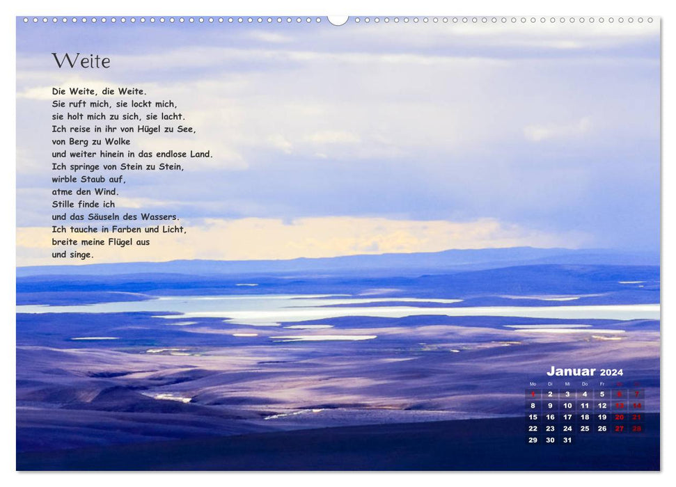 Lichtblicke für Auge und Seele - Der Kalender (CALVENDO Wandkalender 2024)