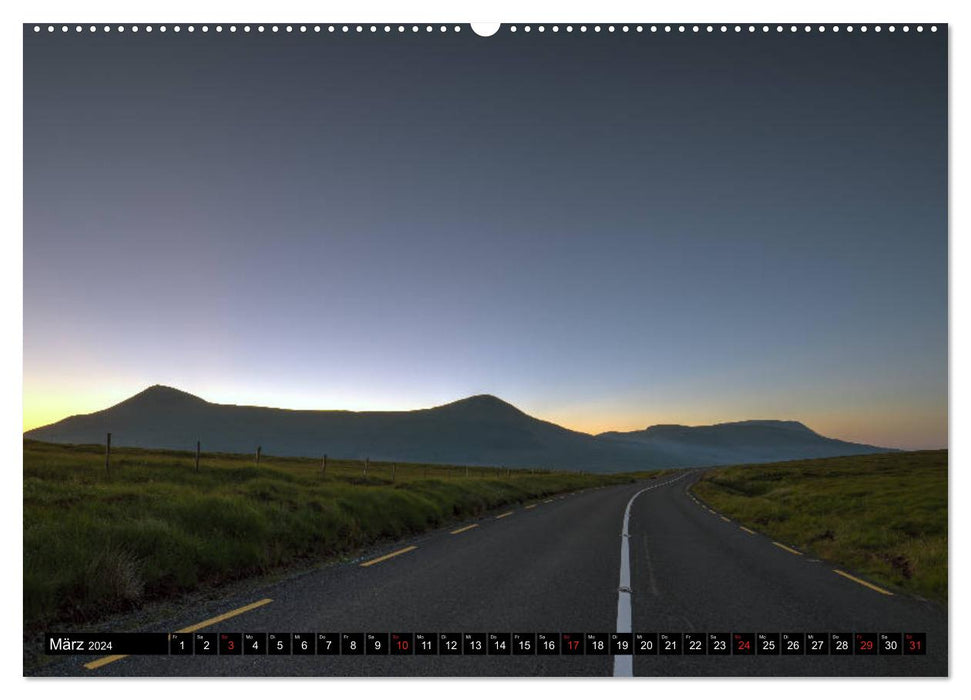 Roadtrip durch Irland (CALVENDO Wandkalender 2024)