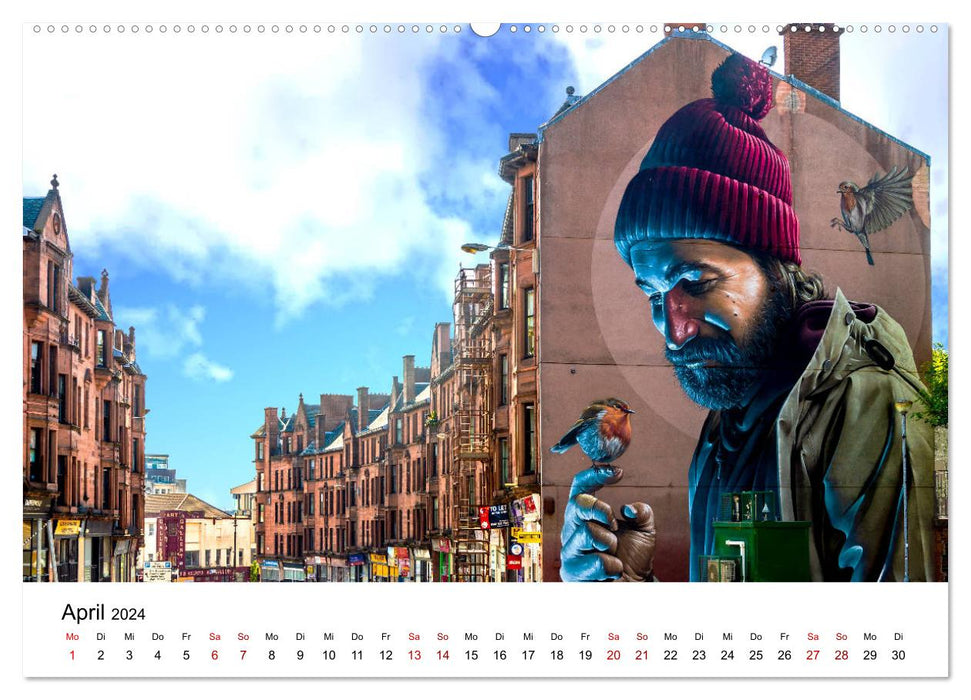 Fascination Glasgow (Calvendo Premium Calendrier mural 2024) 