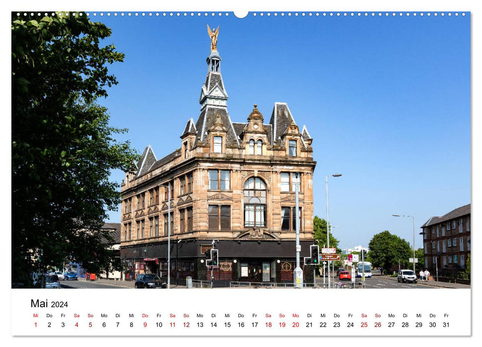 Faszination Glasgow (CALVENDO Premium Wandkalender 2024)
