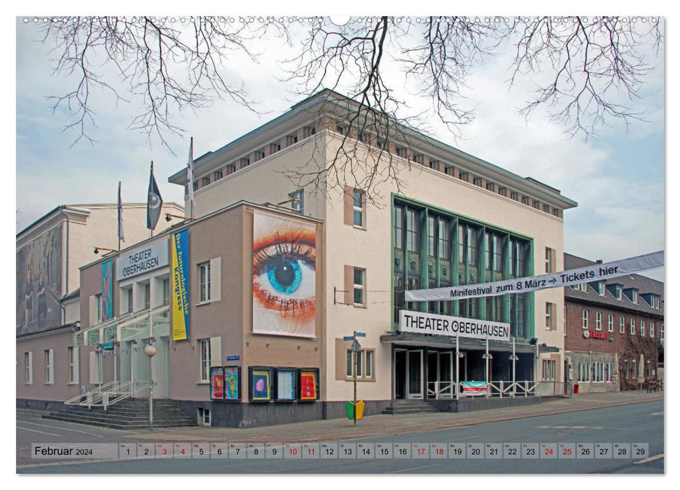 Theater im Ruhr-Revier (CALVENDO Premium Wandkalender 2024)