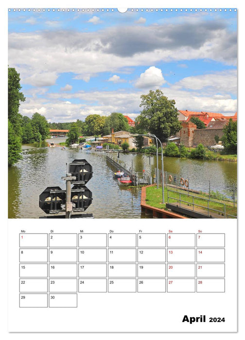 Templin - Stadt in der Uckermark (CALVENDO Premium Wandkalender 2024)