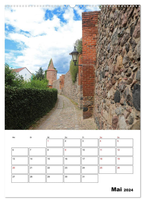 Templin - Ville dans l'Uckermark (Calvendo Premium Wall Calendar 2024) 