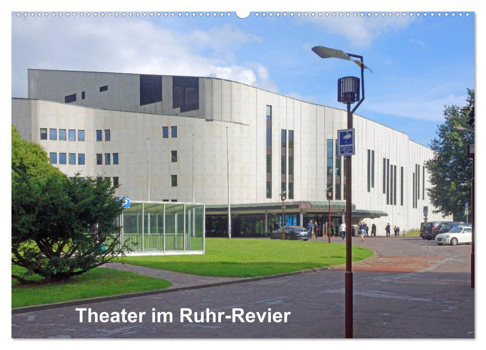 Théâtre dans la région de la Ruhr (calendrier mural CALVENDO 2024) 