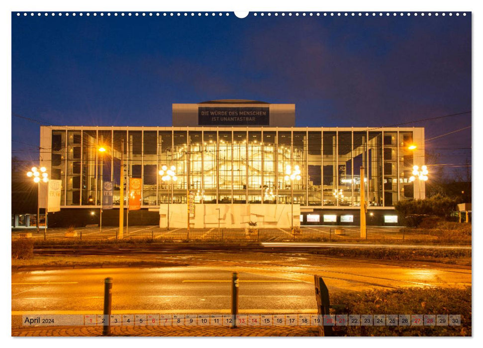 Théâtre dans la région de la Ruhr (calendrier mural CALVENDO 2024) 